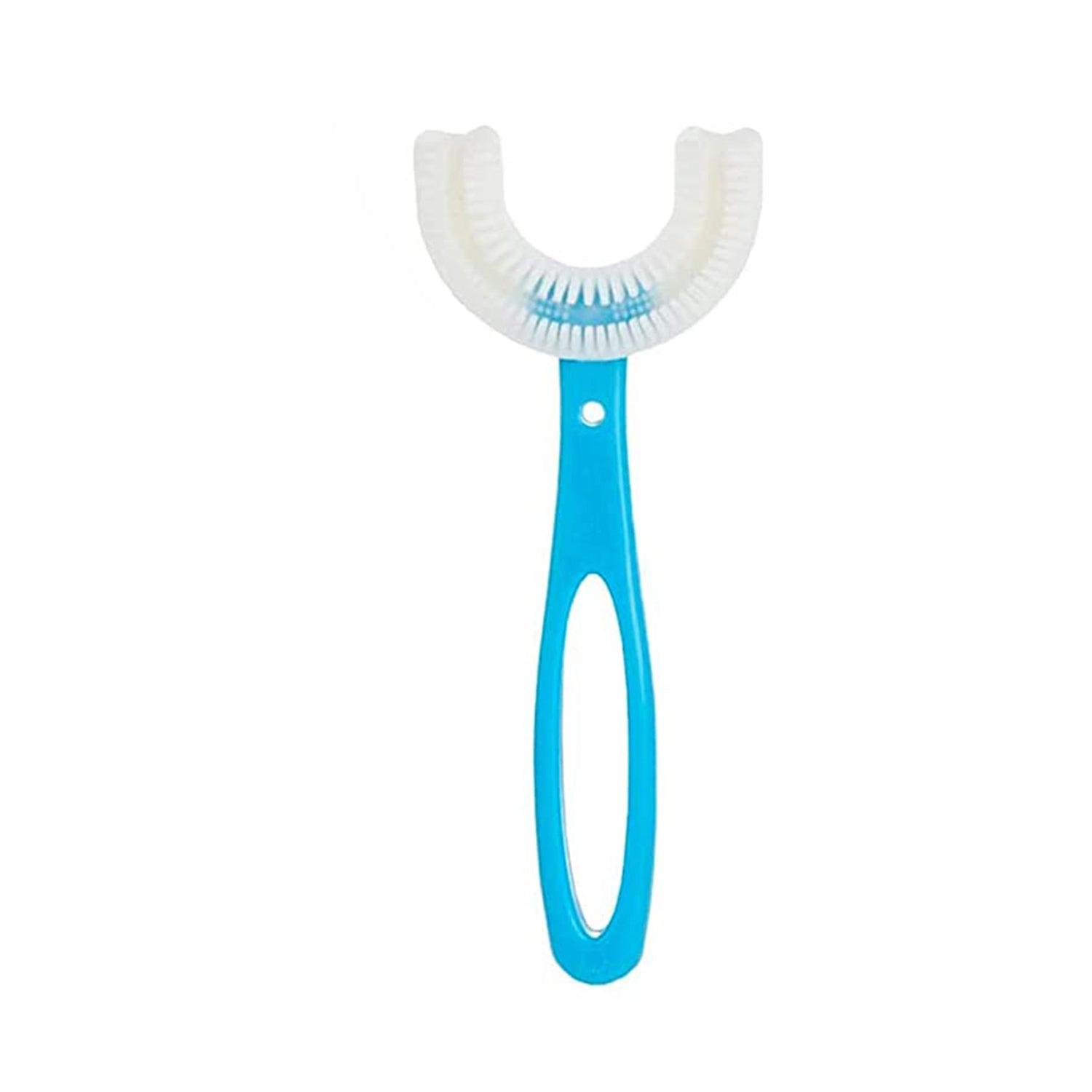 4003 U-Shaped Toothbrush for Kids Manual Whitening Toothbrush Silicone Brush Head for Kids Children Infant Toothbrush For 2-6 Years DeoDap 4003 U-Shaped Toothbrush for Kids Manual Whitening Toothbrush Silicone Brush Head for Kids Children Infant Toothbrush For 2-6 Years DeoDap